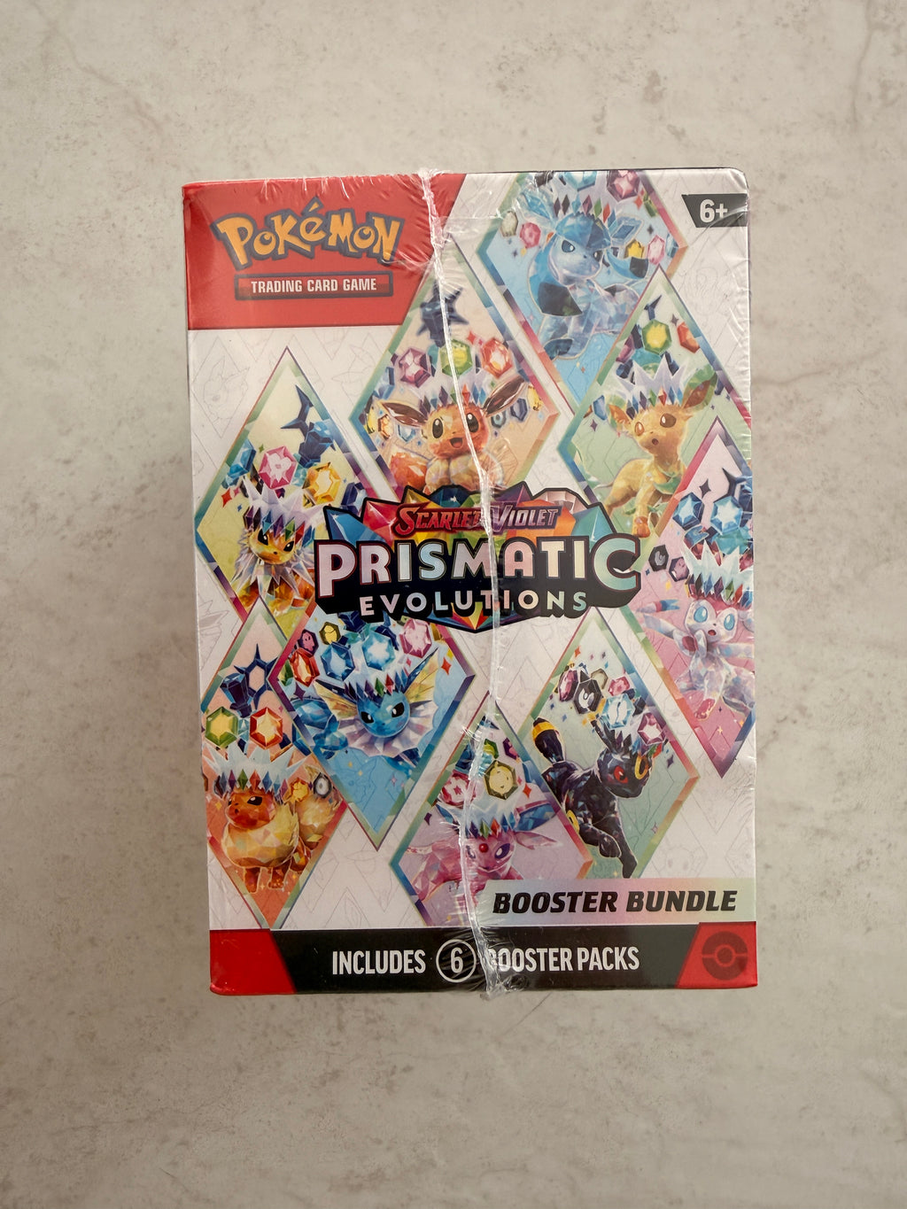 Double Pokemon Prismatic Evolutions Booster Bundle - 12 Booster Packs