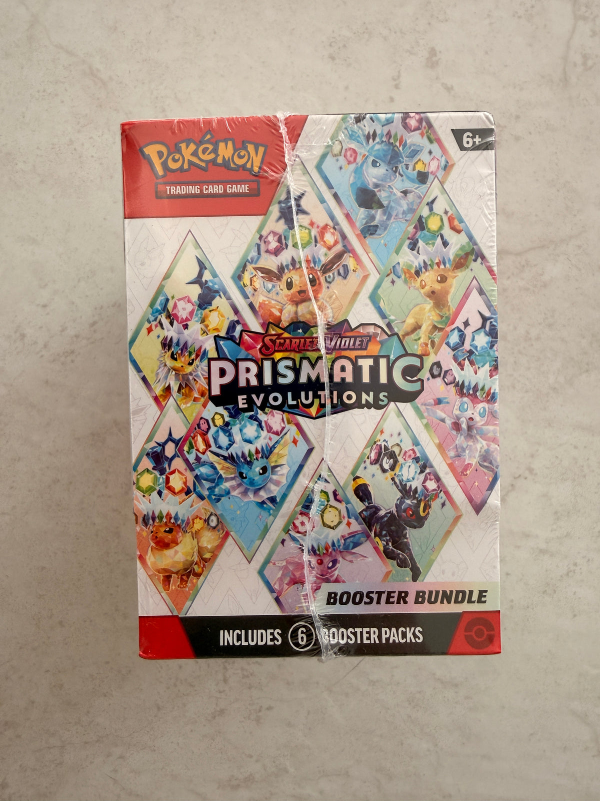 Double Pokemon Prismatic Evolutions Booster Bundle - 12 Booster Packs